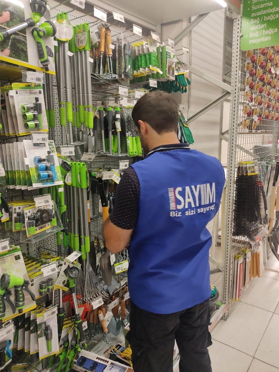 Sayım prosesindən şəkillər