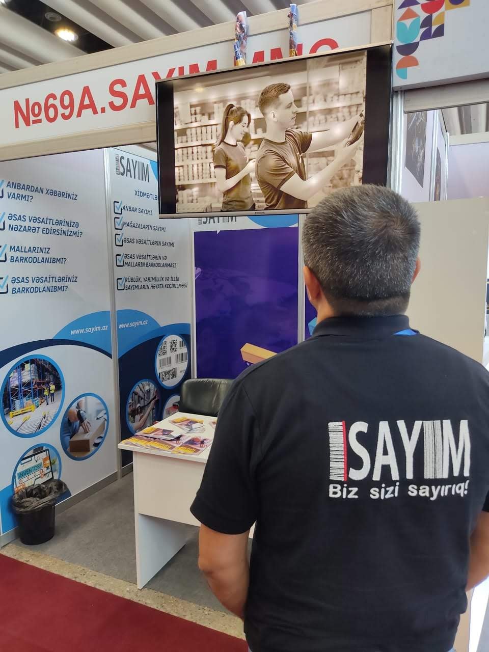 Müştərilərimizlə Bakı Expo Center-də Görüşdük